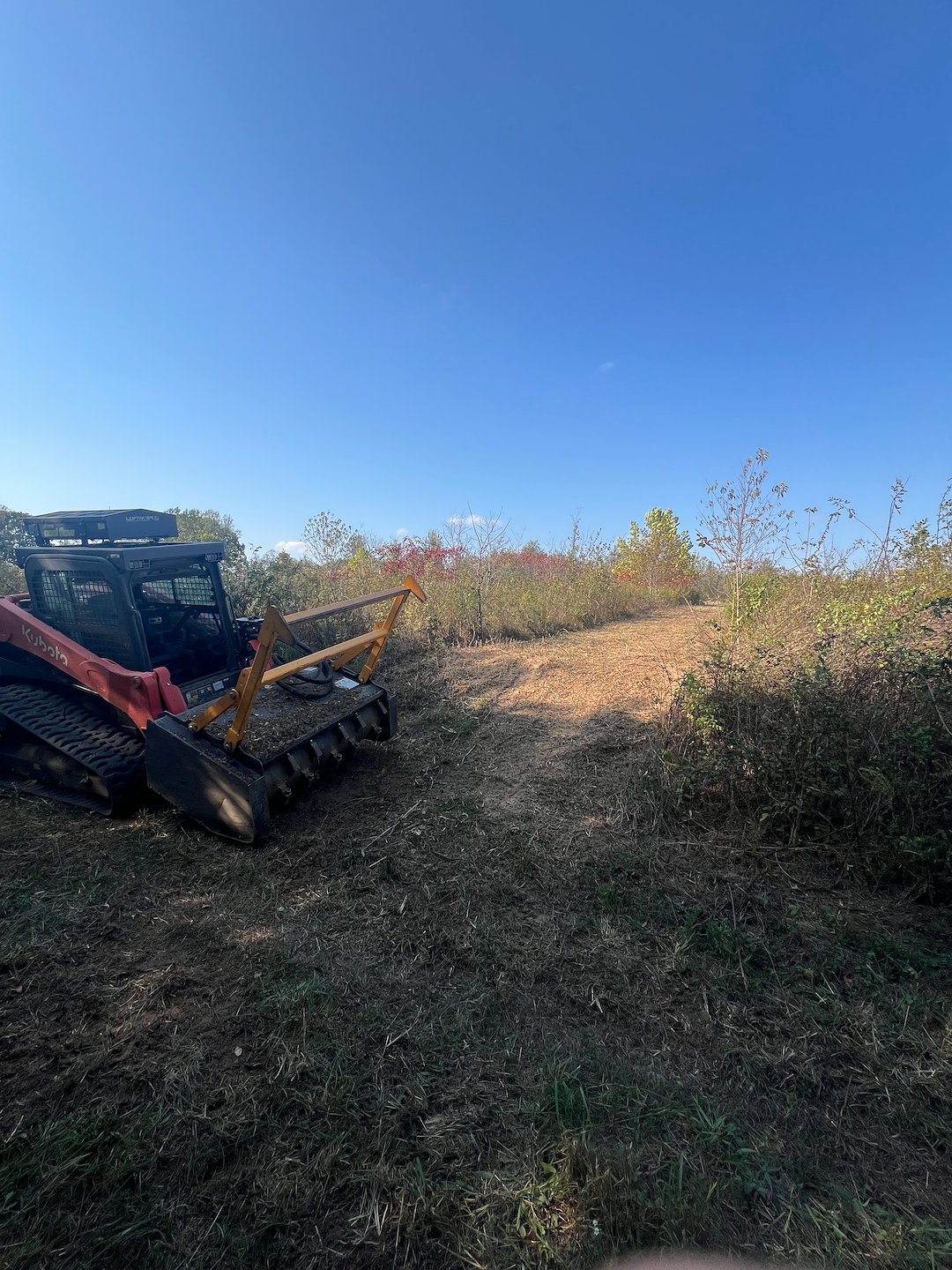 Forestry mulching and land clearing 